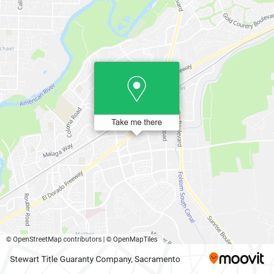 Stewart Title Guaranty Company map