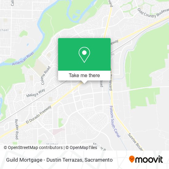 Guild Mortgage - Dustin Terrazas map