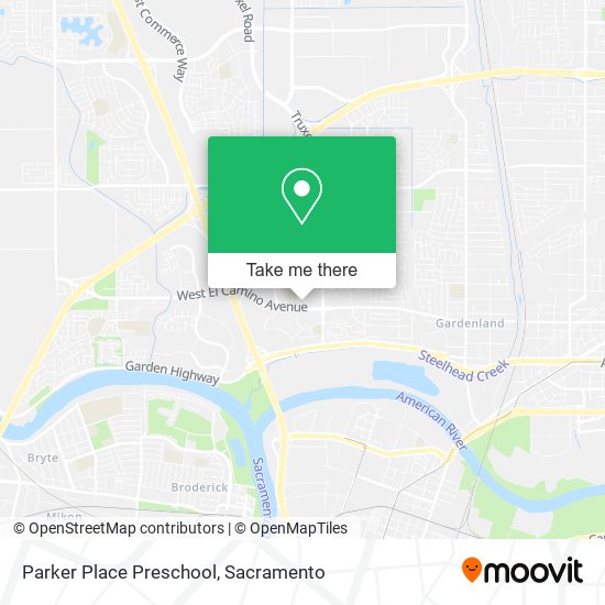 Parker Place Preschool map