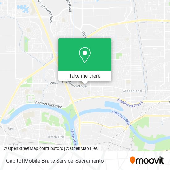 Mapa de Capitol Mobile Brake Service