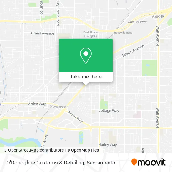 Mapa de O'Donoghue Customs & Detailing