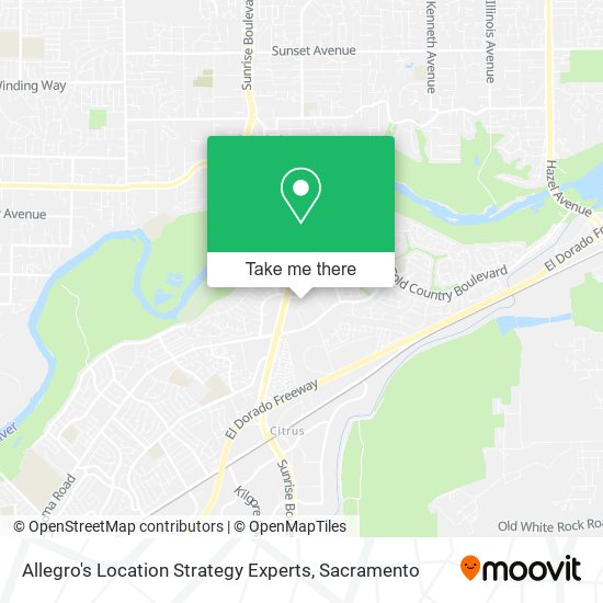 Allegro's Location Strategy Experts map