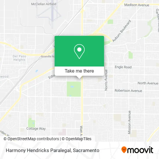 Harmony Hendricks Paralegal map