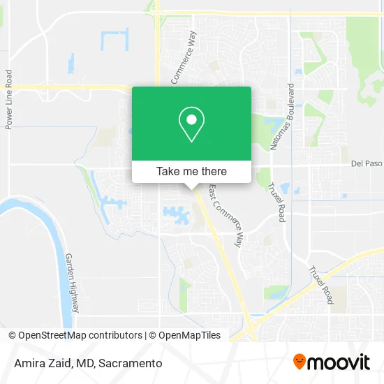 Mapa de Amira Zaid, MD