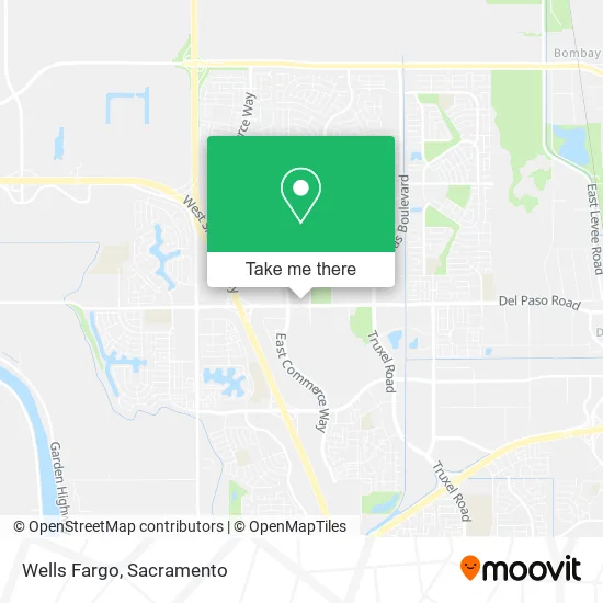 Mapa de Wells Fargo