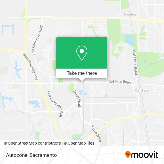Mapa de Autozone