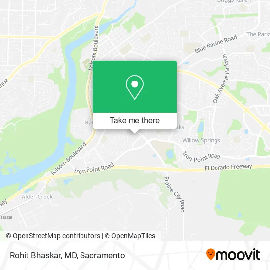 Rohit Bhaskar, MD map