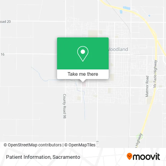 Mapa de Patient Information