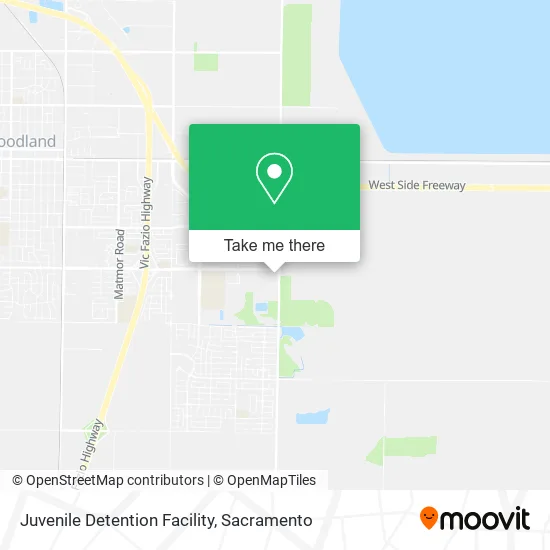 Mapa de Juvenile Detention Facility