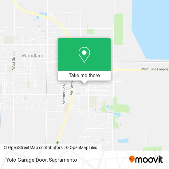 Mapa de Yolo Garage Door