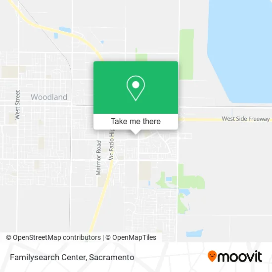 Mapa de Familysearch Center