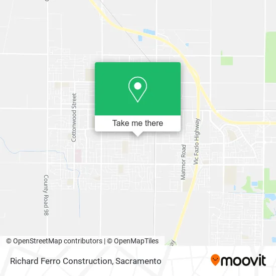 Mapa de Richard Ferro Construction