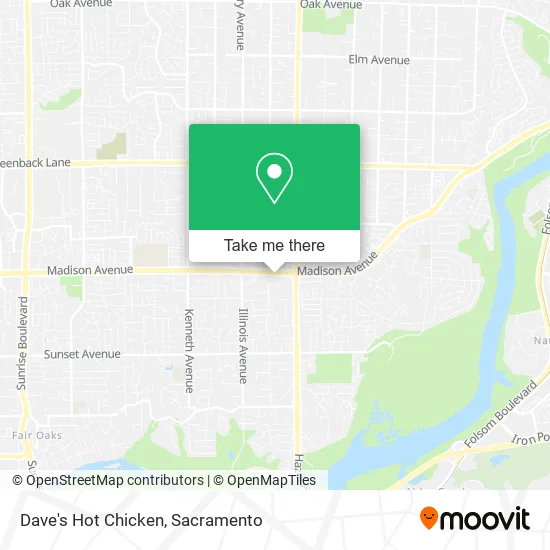 Dave's Hot Chicken map