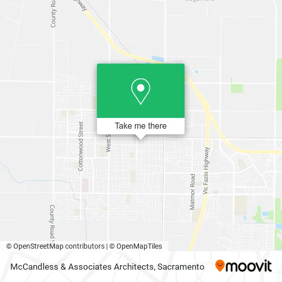 Mapa de McCandless & Associates Architects