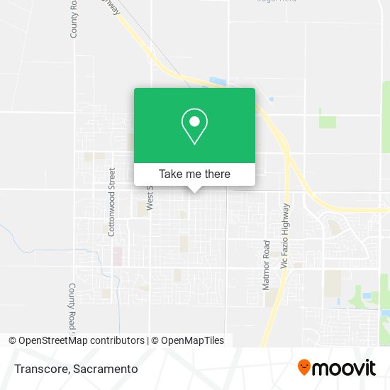 Transcore map