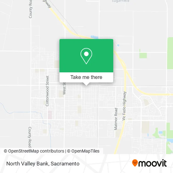 Mapa de North Valley Bank