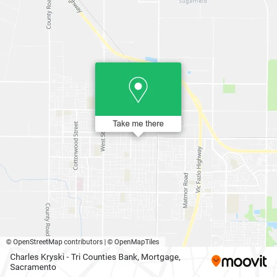 Mapa de Charles Kryski - Tri Counties Bank, Mortgage