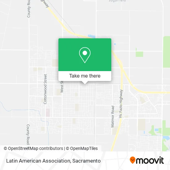 Mapa de Latin American Association