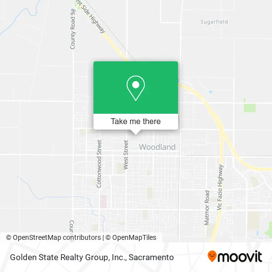 Mapa de Golden State Realty Group, Inc.