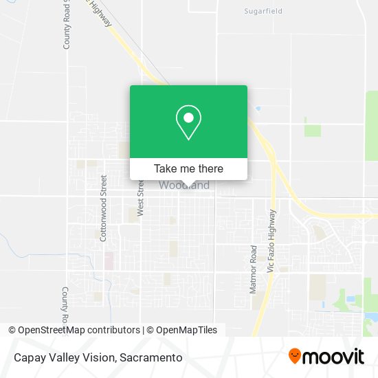 Capay Valley Vision map