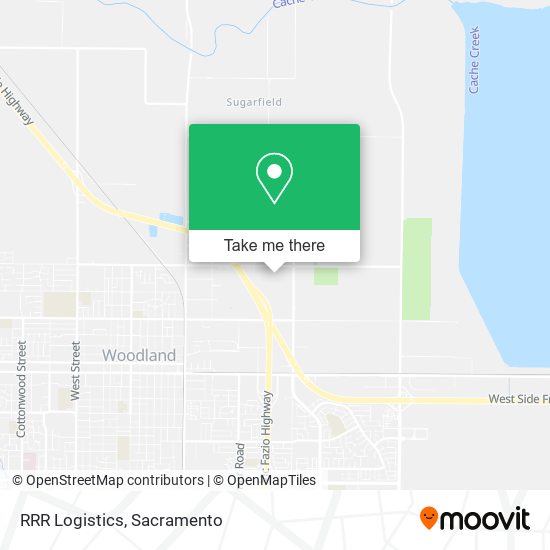 RRR Logistics map