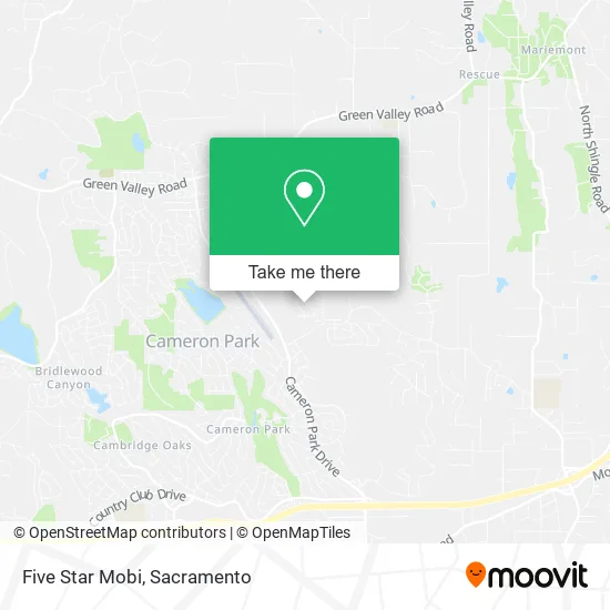 Five Star Mobi map