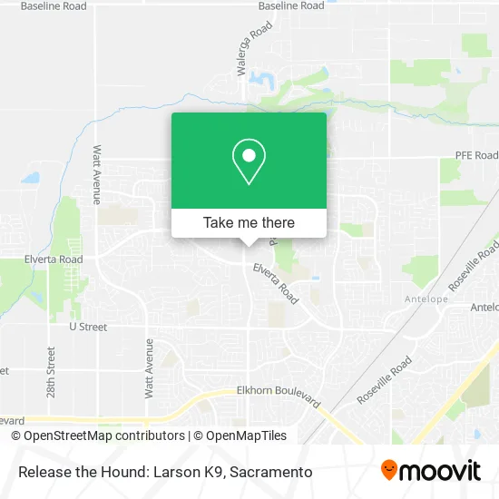 Mapa de Release the Hound: Larson K9