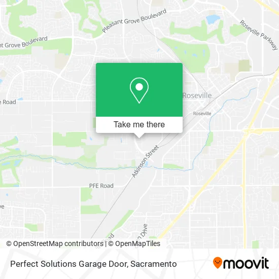 Perfect Solutions Garage Door map