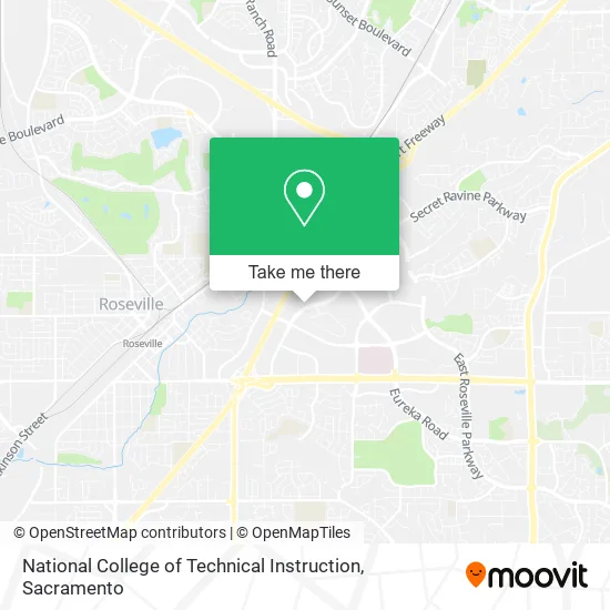 National College of Technical Instruction map