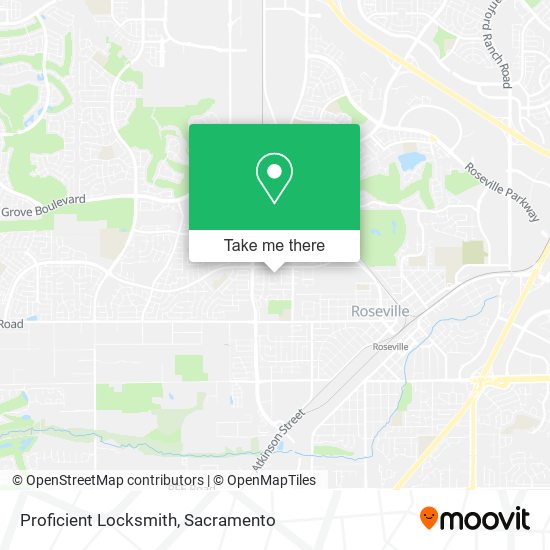 Proficient Locksmith map