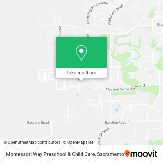 Mapa de Montessori Way Preschool & Child Care