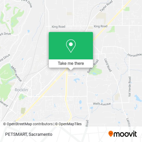 PETSMART map