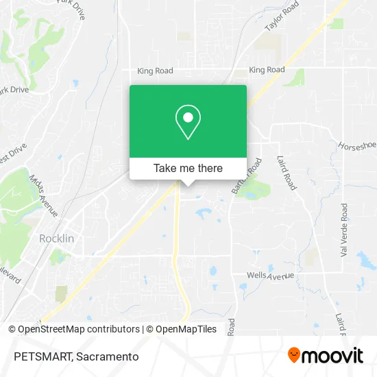 Mapa de PETSMART