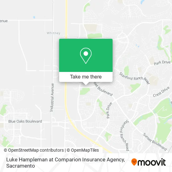 Luke Hampleman at Comparion Insurance Agency map