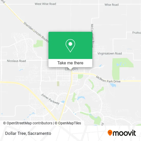 Mapa de Dollar Tree
