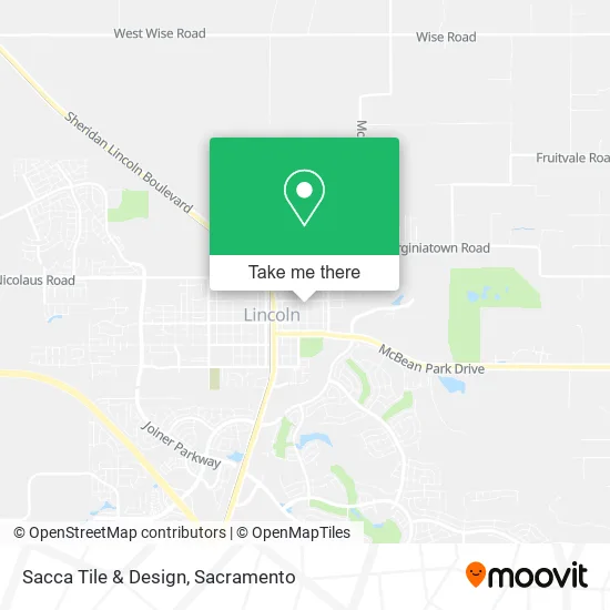 Sacca Tile & Design map