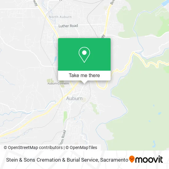 Stein & Sons Cremation & Burial Service map