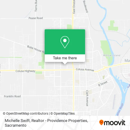 Michelle Swift, Realtor - Providence Properties map