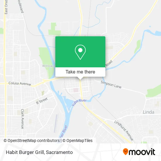 Mapa de Habit Burger Grill