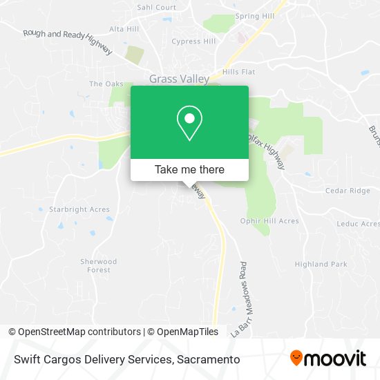 Swift Cargos Delivery Services map