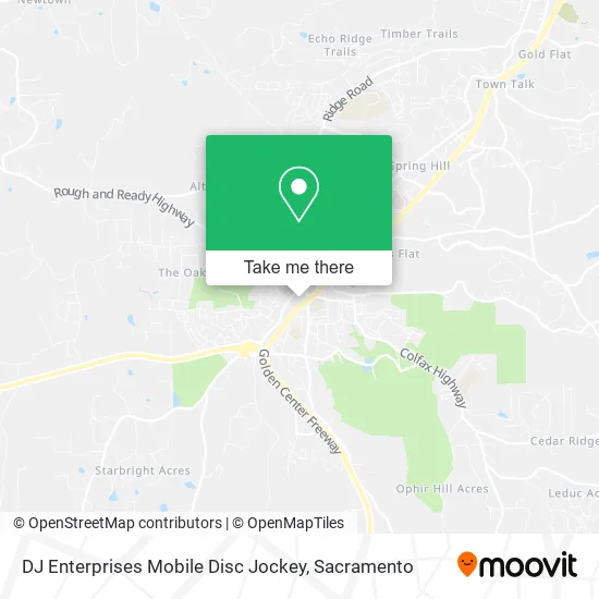 Mapa de DJ Enterprises Mobile Disc Jockey
