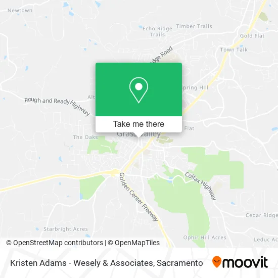 Kristen Adams - Wesely & Associates map