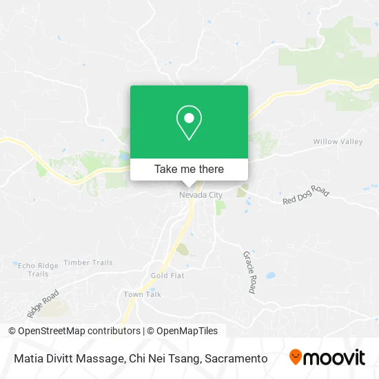 Mapa de Matia Divitt Massage, Chi Nei Tsang