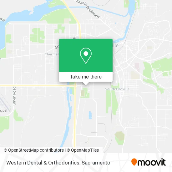 Western Dental & Orthodontics map