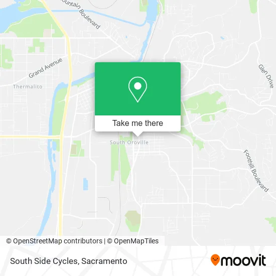 South Side Cycles map