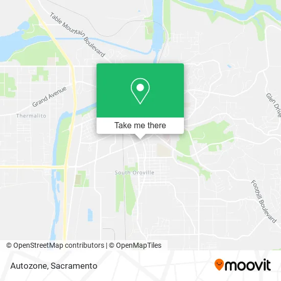 Autozone map