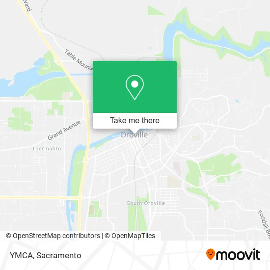 YMCA map