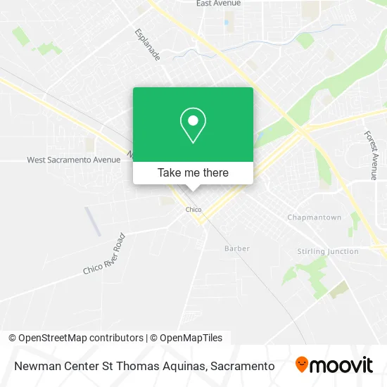 Mapa de Newman Center St Thomas Aquinas