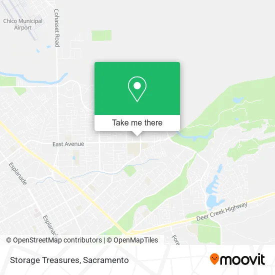 Storage Treasures map