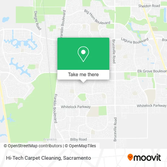 Hi-Tech Carpet Cleaning map